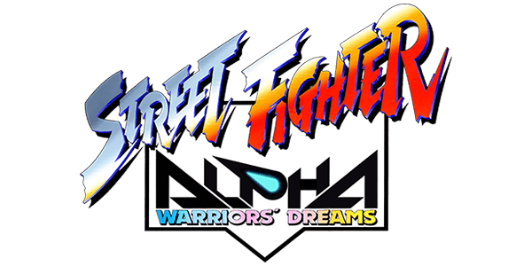 Street Fighter Alpha Warriors' Dreams logo for Playstation